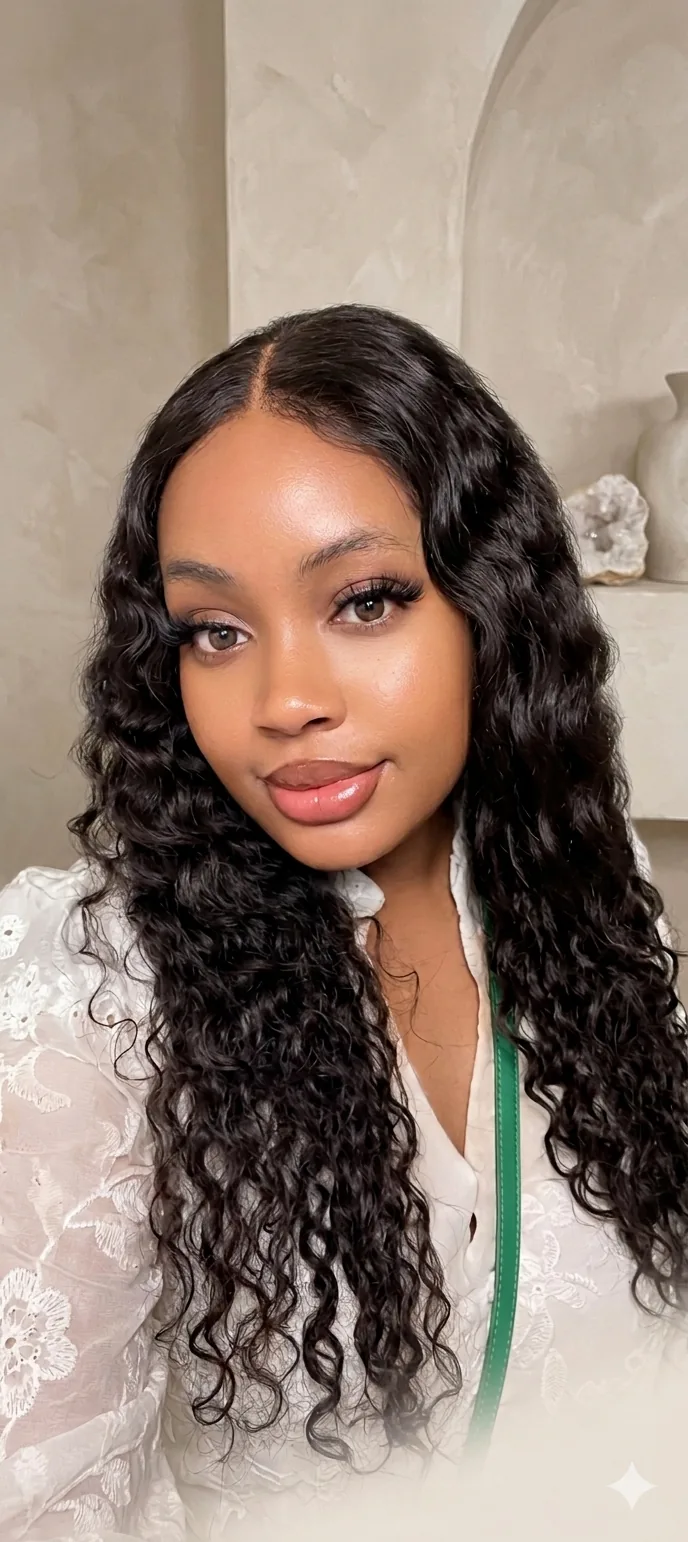 Client portrait — styled by Hairbyquinzy